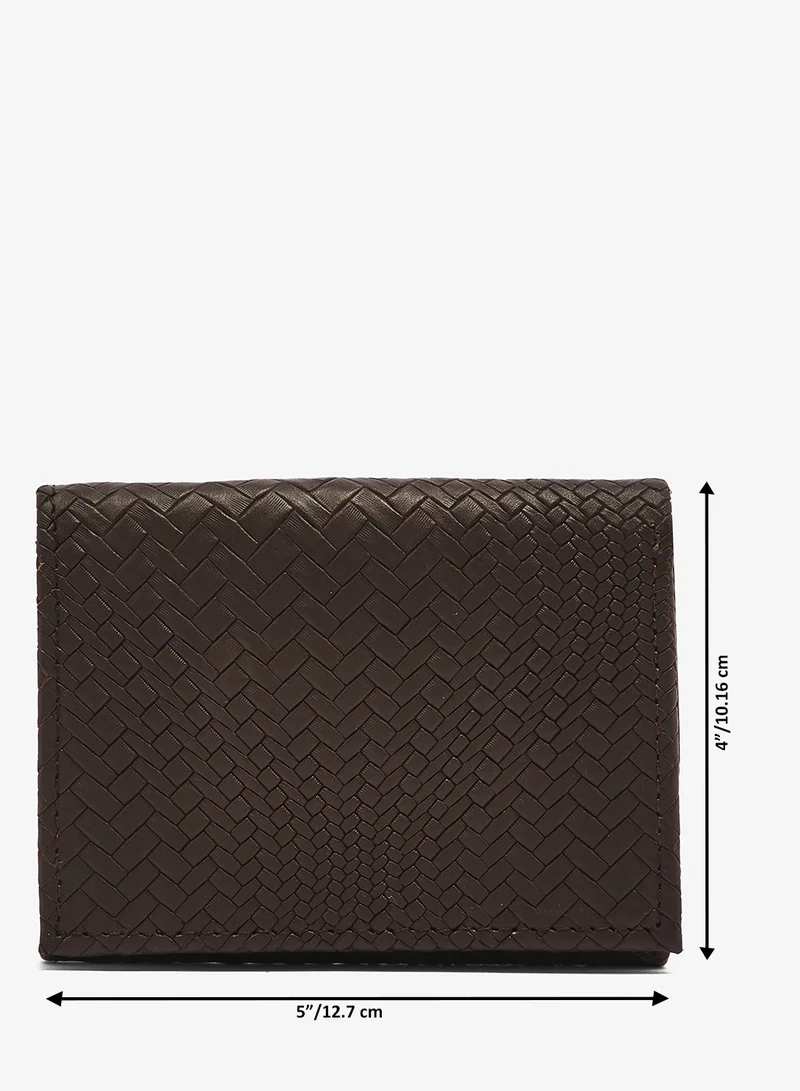 Robert Wood  Genuine Leather Tri Fold Wallet for Men | Best Price UAE